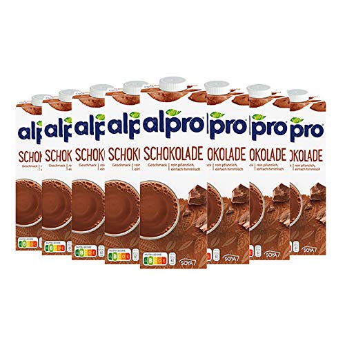 8x-Alpro-Soya-Drink-Schoko-1000ml 8x-Alpro-Soya-Drink-Schoko-1000ml