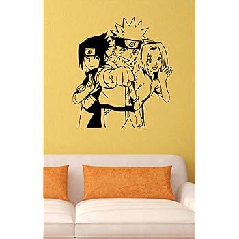 Amazon Com Uzumaki Naruto Vinyl Wall Decals Haruno Sakura Uchiha