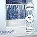 SlipX Solutions Microban-Infused Shower Curtain Liner, 3G Lightweight, 70