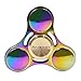 Rainbow Hand Fidget Spinner, Maibtkey Rainbow Colors Titanium Alloy EDC Hand Fidget Spinner High Speed Focus Toy Gift
