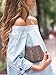 Kissky Women's Off The Shoulder Long Sleeve Knotted Top Blouse (M, Light Blue)