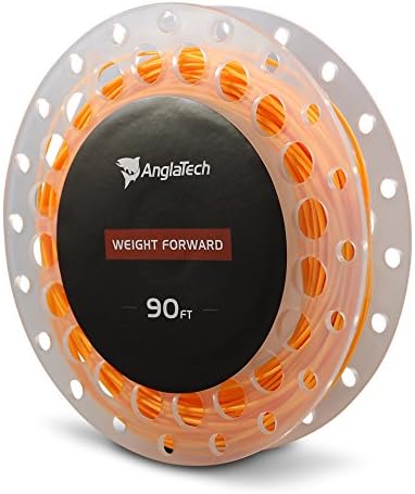 Anglatech Fly Fishing Line Floating Weight Forward WF 3 4 5 6 7 WT for Trout Dry Fly and Freshwater Nymphing