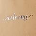 Welcome Gift Bag with Hang Tag - Embossed Welcome Message | Set of 25 Kraft Paper | Perfect for Hotel Weekend Wedding Guests Bridesmaid Groomsmen Gift Bridal Baby Shower Favor