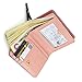 BlastCase Girl's Short Cute Cat Purse Buckle Zipper Cartoon Wallet, Small Clutch Handbag