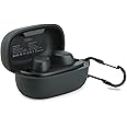 LEFXMOPHY Case Cover Replacement for TOZO A1 Mini Wireless Earbuds, Black Silicone Protective Skin Sleeve
