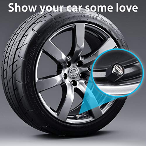 Custom Tire Valve Stem Caps (35 Vehicle Models) Anti-Theft Hexagon Design | Car, Truck, SUV | Leakproof, Airtight, Dustproof Seal | All-Weather, Lock Tight Fit (for Nissan Vehicles) - Thumbnail 3