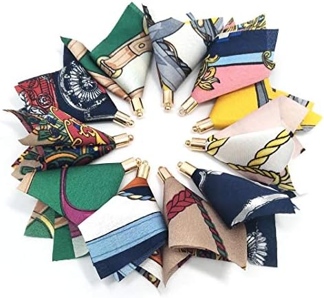 100Pcs Suede Handmade Tiny Soft Tassels Mini Tassels,Colorful Tassels, Earring Tassels Assorted Colors Randomly (29)