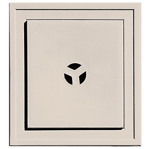 Builders Edge 130110003048 Slim Line Mounting Block 048, Almond
