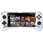 ShanWan Mobile Game Controller for iphone/Android with PHONE CASE Support, Bluetooth Wireless Gamepad - PS Remote Play, Xbox Cloud, Steam Link, GeForce NOW, MFi Arcade Games-Long Battery Life