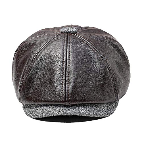 Zegoo Unisex Newsboy Cap Ivy Cabbie Hat L/XL