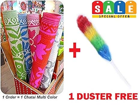 Buy Ivaan Vrct Familykart Design Plastic Floor Mat Large