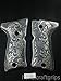 New Beretta 92 92FS 92 FS 92 (M9A1) 96 Compact Grips COMPACT SIZE Aluminum Hand Engraved Handmade #BCL05