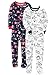 Carter's Boys' Toddler 2-Pack Cotton Footed Pajamas, Firetruck/Dino, 3T