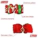 Didog 20pcs Dog Cat Grooming Accessories Hair Bow for Christmas Party