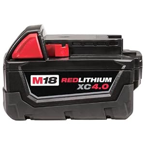 Image of Milwaukee 48-11-1840 M18 REDLITHIUM XC 4.0 Extended Capacity Battery Pack