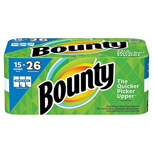 Bounty Select-a-Size Paper Towels, Jumbo Rolls (15 Count)