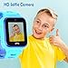 [2020 Updated]4G Kids Smartwatch with GPS Tracker, Touch Screen Boys Girls Watch Phone Waterproof with Remote Monitoring/SOS/Game/Pedometer/FaceTalk/2-way Call, Kids Christmas Birthday Gift Toys(Blue)