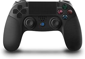 CamKing Gamepad inalámbrico, Game Controller for Joystick Playstation 4 Juego Bluetooth inalámbrico para Joypad PS3/PS4 