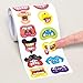 Baker Ross Mouth/Lips Stickers for Children to Decorate and Personalize Crafts & Cards - Scrapbooking Model Making Embellishment for Kids (Roll of 400)
