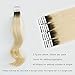 ABH AmazingBeauty Hair Root Tape Hair Extensions - Invisible Pre Taped Double Sided Remy Human Hair Skin Weft, 20 Pieces, 50 Grams, Platinum Ash Blonde with Darkest Brown Base R2-60, 20 Inch