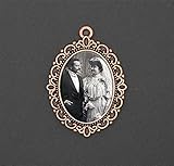 Bridal Wedding Bouquet Photo Charm Copper Picture Frame Memorial