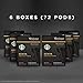 Starbucks Medium Roast Verismo Coffee Pods Kenya Espresso for Verismo Brewers (72 pods total),12 Count (Pack of 6)