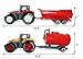 VidaToy 1:64 Die Cast Slide Farm Tractor Cars Toys Play Vehicle Set