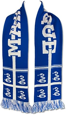 National Soccer Team Martinique National Team Scarves, Blue, One Size