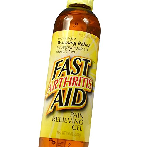 Fast Arthritis AID Pain Relieving Gel Warming Relief 4oz