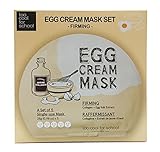 Too Cool For School Egg Cream Firming Mask Pack (5pcs) 2016 Upgrade