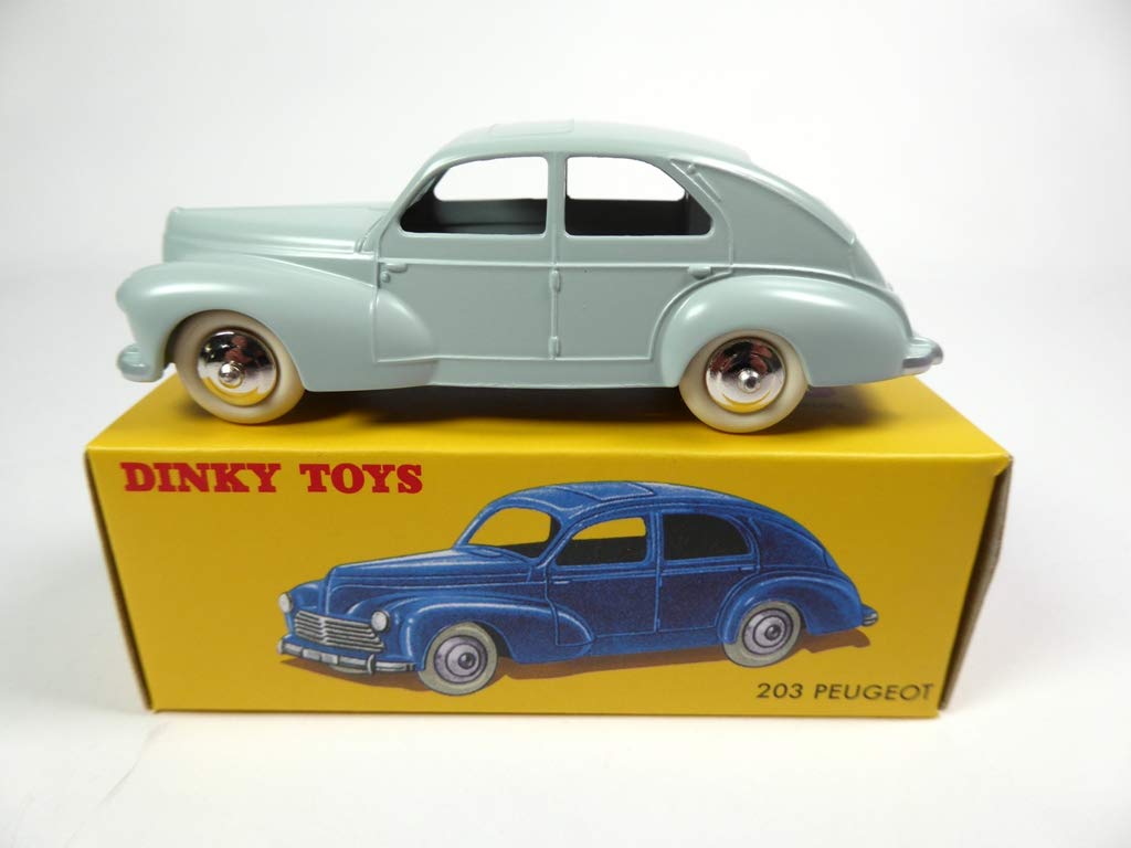 DeAgostini Peugeot 203 green - DINKY TOYS NOREV MINIATURE Ref: 533-24R