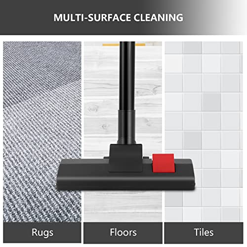 Corded Vacuum Cleaner, 17KPa Powerful Suction with 600W Motor, 4 in 1 Lightweight Handheld Stick Vac for Pet Hair Hard Floor and Carpet
