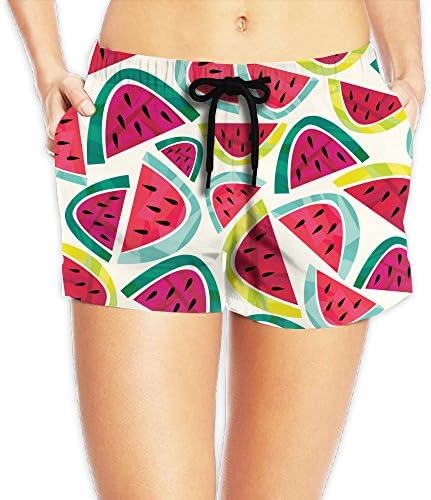 Slices Of Watermelon Seamless Trunks Surf Boardshorthome Tropical Womens Ladies