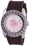 Festina Women's Dream F16540/7 Purple Rubber Quartz Watch with Silver Dial