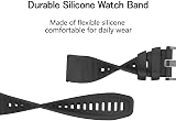 ISABAKE 26mm QuickFit Watch Strap for Garmin Fenix 7X 6X 5X Enduro Tactix Bravo view 5