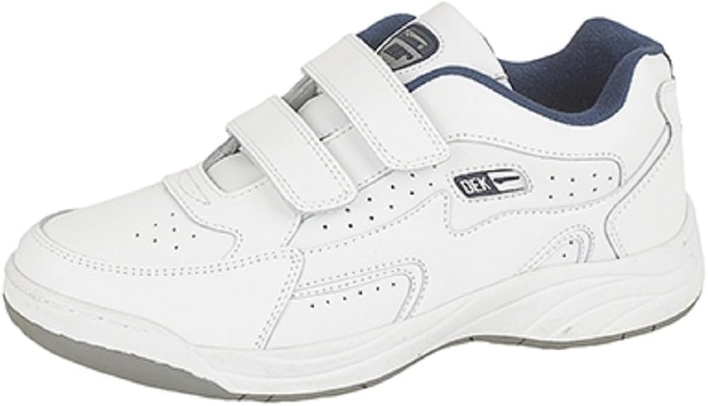 mens velcro trainers wide fitting
