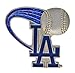 Aminco MLB Los Angeles Dodgers Glitter Trail Pin