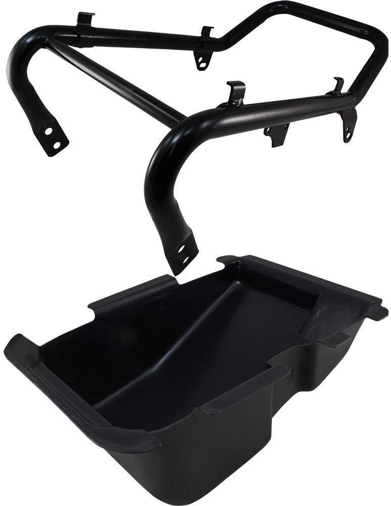 2003-2019 Honda Ruckus Zoomer NPS50 Gloss Black Lowering Seat Frame and Under Seat Storage Container