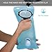 Homitt Hydration Bladder Water Reservoir Approved by FDA, 2 Liter Water Reservoir fits Most Back Pack for Hiking, Biking Trip and Outdoor Event