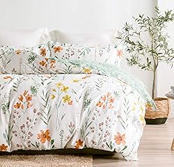 SLEEPBELLA Queen Size Comforter Set Yellow Flowers