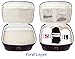 Travel Organizer Underwear Bag - Large Double Layer Packing Storage Bag - Fits Large Bra, Socks, Underpants, Cosmetic, Toiletry Kit (Purple)