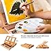 Ohuhu Acrylic Painting Set, 44pcs Artist Set with Wood Table-Top Easel Box, Art Painting Brushes, Acrylic Paint Tubes, and Acrylic Painting Pads for Artist Student Beginner Art Supplies Gift