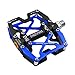 Mzyrh Mountain Bike Pedals, Ultra Strong Colorful CNC Machined 9/16