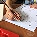 BrightAutism 3 Pack Training Pencil Holder - Posture Correction Tool - Writing Aid Grip - Ergonomic Silicone Finger Grip -Training pencil grip for Handwriting - Specialized for children with Autism, A