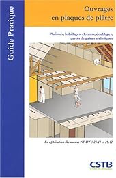 Ouvrages en plaques de plâtre