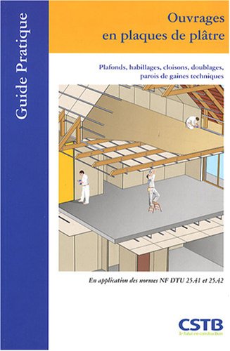 Ouvrages en plaques de plâtre