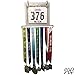 Race Bib and Medal Display - Hanging and Race Medal Hanger (solid metal) in SILVER or GOLD (SILVER)