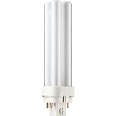 Philips Lighting 383257 PL-C Linear Compact Fluorescent Lamp 13 Watt 4-Pin G24q-1 Base 925 Lumens 82 CRI 2700K Incandescent White Alto