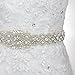 Crystal Rhinesone Belts Wedding Bridal Belt Braided Rhinestone Sash Champagne Belt for Wedding Dress