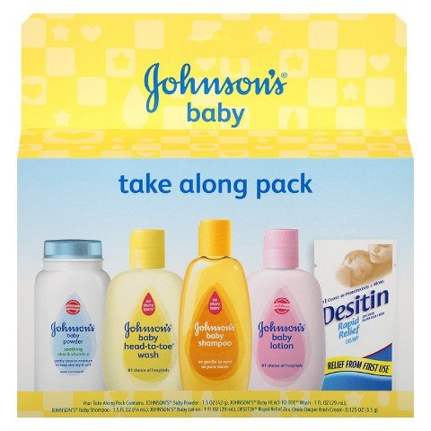 johnson's baby travel pack